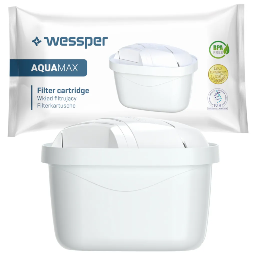 Wessper Wasserfilterkanne 2.5 L Kompatibel Mit Brita Maxtra, Wasser Filtersystem Zur Reduzierung Von Kalk, Chlor | Inklusive 1 Wasserfilterkanne + Wasserfilter -Kartusche Weiß/Weiß 11 Wessper Wasserfilterkanne 2.5 L Kompatibel Mit Brita Maxtra, Wasser Filtersystem Zur Reduzierung Von Kalk, Chlor | Inklusive 1 Wasserfilterkanne + Wasserfilter -Kartusche Weiß/Weiß – Bild 9