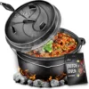 Grillas® Dutch Oven Set 7,3 Liter / Topf Ohne Füße Deckelheber BBQ Gusseisen Feuertopf Gusstopf Schmortopf -Kaufland Verkäufe 5353ce4d5f8b7c3810868a9b434a3e2c