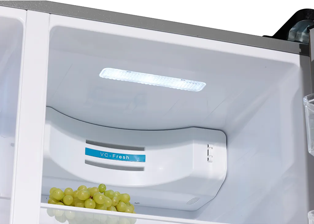 PKM Side By Side Sbs 528.4Nf Inox Design 538 Liter, No Frost, Kühl-/Gefrierkombination 10 PKM Side By Side Sbs 528.4Nf Inox Design 538 Liter, No Frost, Kühl-/Gefrierkombination – Bild 8