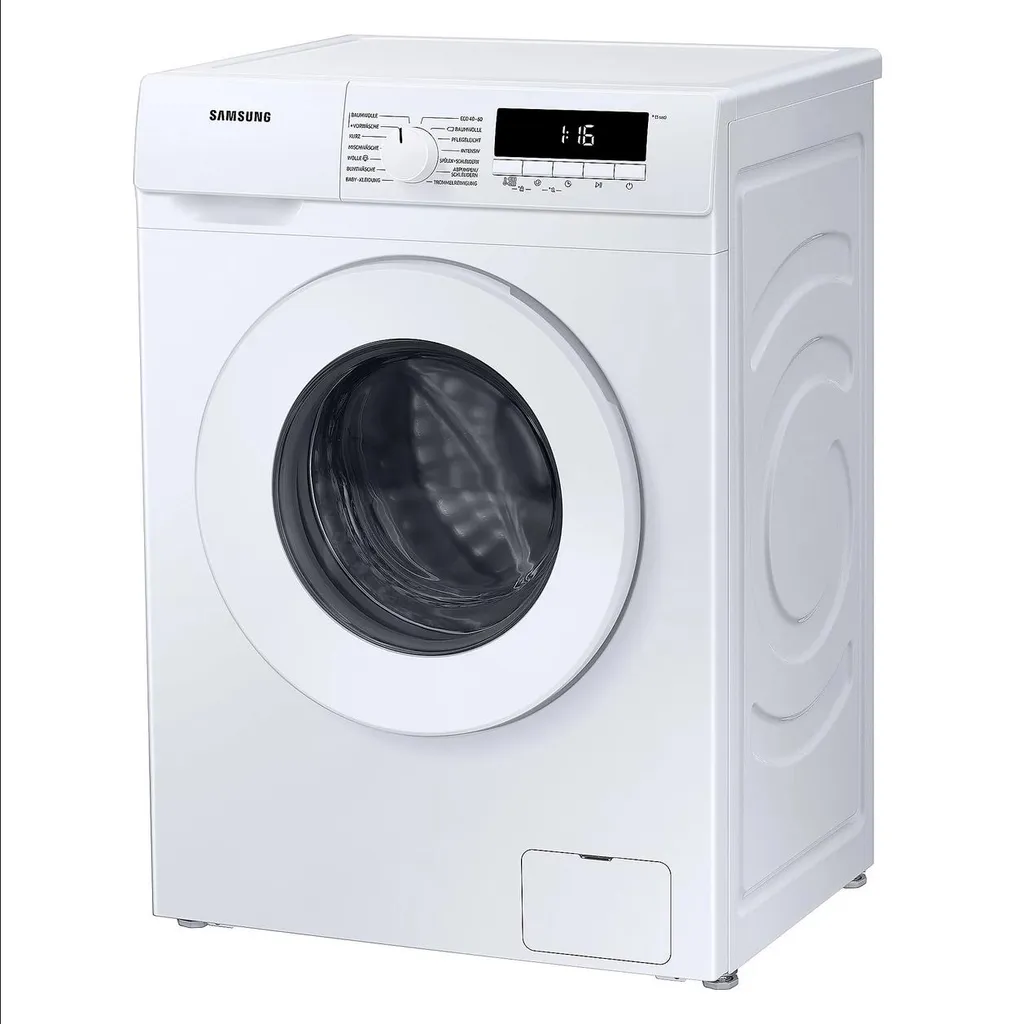 Samsung WW81T304PWW/EG Waschmaschine, 8 Kg, , 1400 U/min, SLIM Platzsparer - Nur 47 Cm Tief, Digital Inverter Motor, Trommelreinigung, Aquastop, Geräusch 11 Samsung WW81T304PWW/EG Waschmaschine, 8 Kg, , 1400 U/min, SLIM Platzsparer - Nur 47 Cm Tief, Digital Inverter Motor, Trommelreinigung, Aquastop, Geräusch – Bild 9