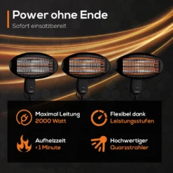 TroniTechnik Quartz-Heizstrahler Mit 3 Stufen, Verstellbarer Teleskopstange Und Kopf 32 TroniTechnik Quartz-Heizstrahler Mit 3 Stufen, Verstellbarer Teleskopstange Und Kopf -Kaufland Verkäufe 546492311d24a554e9983d54d525484a