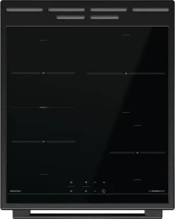Gorenje GEIT5C 60 BPG Elektro-Standherd Mit Induktionskochfeld - 50 Cm - 70 Liter - Kindersicherung - Schnellaufheizung - AirFry - Pizzamodus 300°C - Teleskopauszüge - AquaClean - BridgeZone - Schwarz -Kaufland Verkäufe 54acefba2980e923cc01749c9689f489