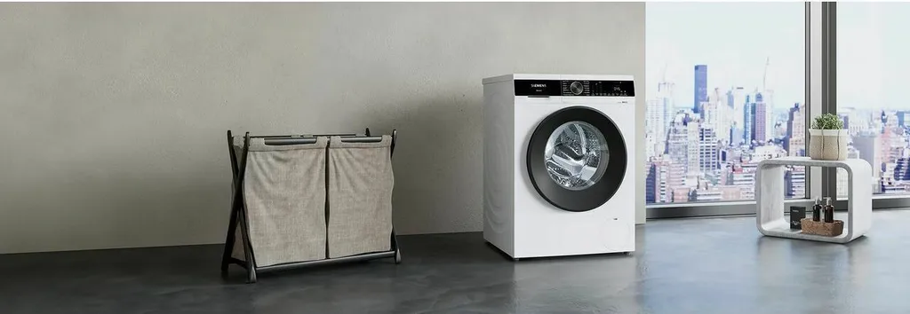 Siemens WM44G2M40 IQ500 Waschmaschine, 9 Kg, 1400 UpM, Antiflecken-System Entfernt 4 Fleckenarten, Outdoor-Programm Schonende Reinigung, SpeedPack L Beschleunigen Sie Ihre Programme 5 Siemens WM44G2M40 IQ500 Waschmaschine, 9 Kg, 1400 UpM, Antiflecken-System Entfernt 4 Fleckenarten, Outdoor-Programm Schonende Reinigung, SpeedPack L Beschleunigen Sie Ihre Programme – Bild 3