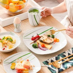 VEWEET Porzellan Tafelservice 'Aviva' 100-teilig Set, Kombiservice Mit Dessertteller, Speiseteller, Suppenteller, Müslischalen, Kaffeebecher, Kaffeetassen Set, Eierbecher, Milch- Und Zuckerset 13 VEWEET Porzellan Tafelservice 'Aviva' 100-teilig Set, Kombiservice Mit Dessertteller, Speiseteller, Suppenteller, Müslischalen, Kaffeebecher, Kaffeetassen Set, Eierbecher, Milch- Und Zuckerset -Kaufland Verkäufe 552a9ea1fe318035c3cc83d708df5011