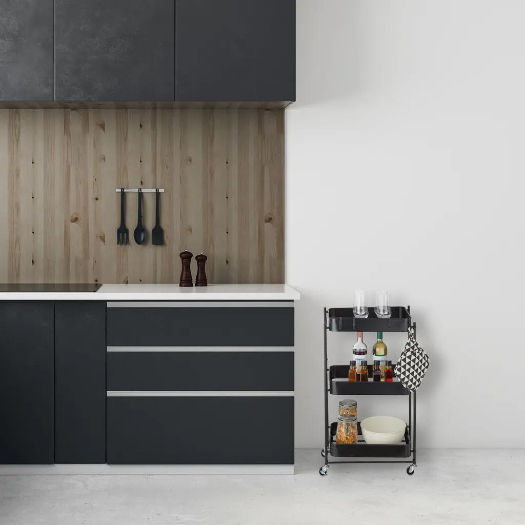 Relaxdays Faltbarer Rollwagen 7 Relaxdays Faltbarer Rollwagen – Bild 5