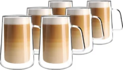 Thermogläser Doppelwandig 6er SET Latte Macchiato Espresso VIALLI DESIGN 300ml 11 Thermogläser Doppelwandig 6er SET Latte Macchiato Espresso VIALLI DESIGN 300ml -Kaufland Verkäufe 552f5081ca23ff50de150a675c2a40a6