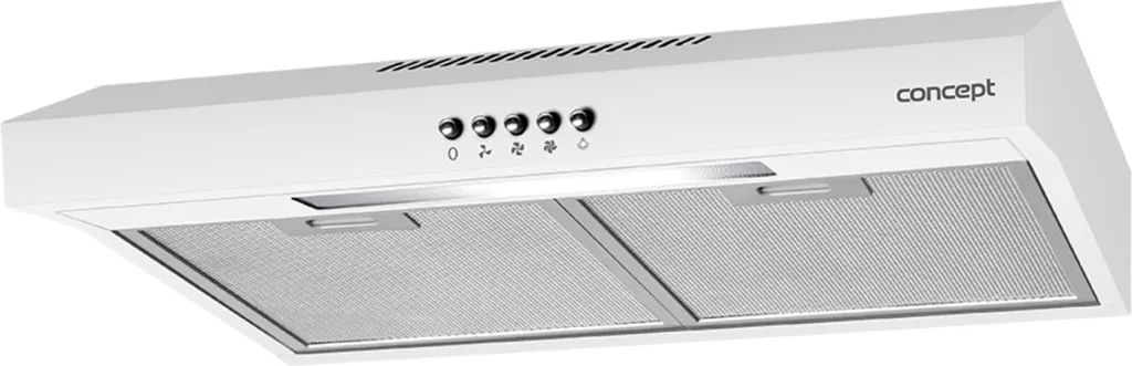 CONCEPT Dunstabzugshaube 50cm Mit LED-Beleuchtung 3 Leistungsstufen 135 M³/h 65W Abluft / Umluft-Funktion 60dB 82mm Slim 8 CONCEPT Dunstabzugshaube 50cm Mit LED-Beleuchtung 3 Leistungsstufen 135 M³/h 65W Abluft / Umluft-Funktion 60dB 82mm Slim – Bild 6