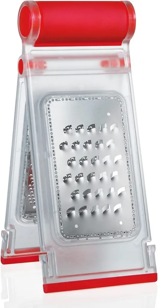 Küchenprofi Standreibe Rot Reibe Edelstahl Küchenreibe Klapppbar Handreibe 4 Küchenprofi Standreibe Rot Reibe Edelstahl Küchenreibe Klapppbar Handreibe – Bild 2