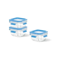 EMSA Clip & Close Glas, Set, Quadratisch, 0,2 L, Blau, Transparent, Polypropylen (PP), Thermoplastisches Elastomer (TPE), Deutschland 20 EMSA Clip & Close Glas, Set, Quadratisch, 0,2 L, Blau, Transparent, Polypropylen (PP), Thermoplastisches Elastomer (TPE), Deutschland -Kaufland Verkäufe 5586685f8a9559258064ed7912c3b5b8