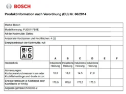 Bosch PUE611FB1E Induktionskochfeld 60cm Autark 14 Bosch PUE611FB1E Induktionskochfeld 60cm Autark -Kaufland Verkäufe 5592f7dada147a0023c9949ce4022da9