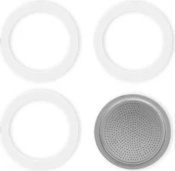 Bialetti 800002 Gummidichtung Und Filter 2T, Aluminium, Weiß -Kaufland Verkäufe 55be01e00b85fca80b51011fde741de6