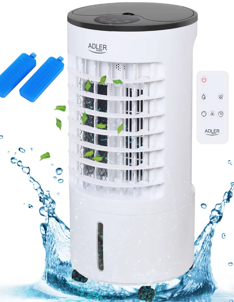 Adler Echos Aircooler 5,5 L Wassertank | 3 Modi Mit Fernbedienung 3 Adler Echos Aircooler 5,5 L Wassertank | 3 Modi Mit Fernbedienung