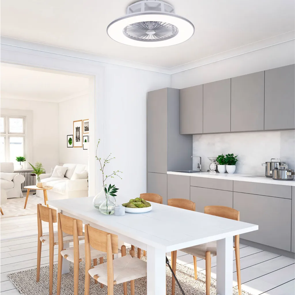 Selltec LED Deckenlampe Ventilator AIR 3 Stufen, Dimmbar, Fernbedienung CCT, Wohnzimmer Wohnzimmer, Schlafzimmer, Kinderzimmer 14646055 5 Selltec LED Deckenlampe Ventilator AIR 3 Stufen, Dimmbar, Fernbedienung CCT, Wohnzimmer Wohnzimmer, Schlafzimmer, Kinderzimmer 14646055 – Bild 3