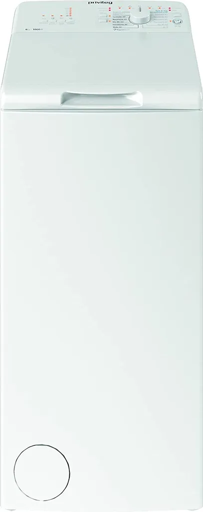 Privileg PWT L60300 DE/N Toplader Waschmaschine / 6 Kg / 1000 UpM/Turn&Go/Rapid Wash/Extra Waschen/Startzeitvorwahl/Wolle-Programm/Energy Saver/Mehrfachwasserschutz+, Weiß 4 Privileg PWT L60300 DE/N Toplader Waschmaschine / 6 Kg / 1000 UpM/Turn&Go/Rapid Wash/Extra Waschen/Startzeitvorwahl/Wolle-Programm/Energy Saver/Mehrfachwasserschutz+, Weiß – Bild 2