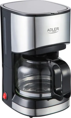 Adler AD-4407 Tropfkaffeemaschine 8 Tassen, Edelstahl, BPA-frei, 550 W, 550 W, 0,7 Liter, Schwarz Und Grau -Kaufland Verkäufe 568ffdad386a42b58e337c561092281c