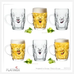 Biergläser 0,5L (max 700ml) Mit Henkel Und Lustigen Motiven Set 6 Teilig Bierkrug Karnevalsgläser 21 Biergläser 0,5L (max 700ml) Mit Henkel Und Lustigen Motiven Set 6 Teilig Bierkrug Karnevalsgläser -Kaufland Verkäufe 56be31abf7667f27dfa66f8316f31bd9