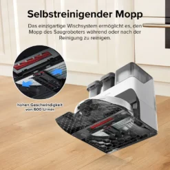 Roborock S7 Pro Ultra 5100Pa SaugroboterAbsaugstation Selbstwaschend/Selbstnachfüllend/Selbstentleerend/Selbstreinigen Staubsauger Roboter -Kaufland Verkäufe 5738c763197c83d77daedb5d97357a07