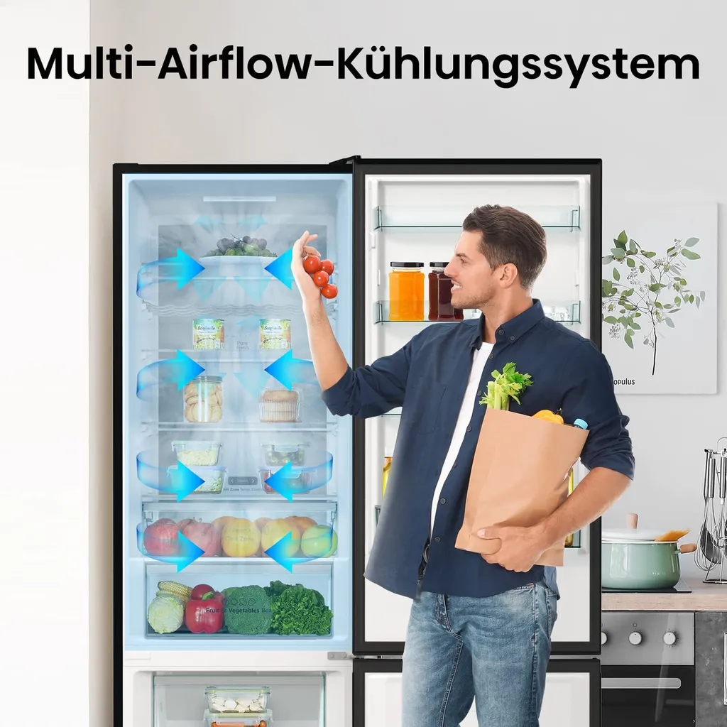 Hisense RB470N4CFC Kühl-Gefrier-Kombination NoFrostPlus LED-Beleuchtung 6 Hisense RB470N4CFC Kühl-Gefrier-Kombination NoFrostPlus LED-Beleuchtung – Bild 4