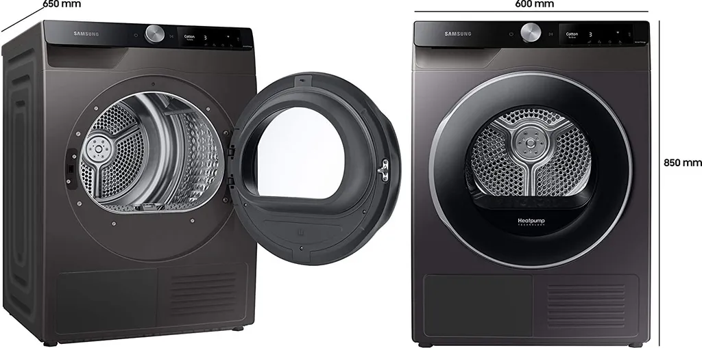 Samsung DV80T6220LX/S2 Wärmepumpentrockner - Inoxlook 4 Samsung DV80T6220LX/S2 Wärmepumpentrockner - Inoxlook – Bild 2