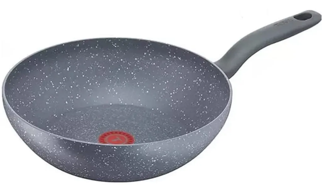Tefal G13409 Healthy Wokpfanne Induktion 28cm -3 Tlg, Edelstahl Wok Bratpfanne Antihaft-beschichtet, Spülmaschinenfest, Rutschfester Griff, Für Alle Herdarten 3 Tefal G13409 Healthy Wokpfanne Induktion 28cm -3 Tlg, Edelstahl Wok Bratpfanne Antihaft-beschichtet, Spülmaschinenfest, Rutschfester Griff, Für Alle Herdarten
