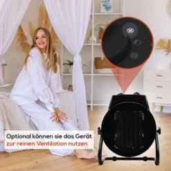 Tronitechnik TT-KH-502 Keramikheizer Heizlüfter Heizung 2.000 Watt, Tragegriff, PTC Keramik, Stufenlose Thermosteuerung -Kaufland Verkäufe 5816c50b7ab66ef145a9f54247f3d205