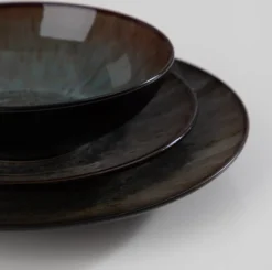 Tafelservice Steinzeug, Vancasso 16-St BUBBLE Kombiservice, Geschirrset Mit Müslischalen, Kaffeetassen, Dessertteller Und Speiseteller Für 4 Personen, Vintage -Kaufland Verkäufe 58d06f2c4be37d25da26e7c33a0f5dbe