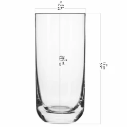 KROSNO Longdrinkgläser Wassergläser Trinkgläser | Set Von 6 | 360 ML | Glamour Kollektion | Perfekt Für Zuhause, Restaurants Und Partys | Spülmaschinenfest -Kaufland Verkäufe 58d617d4e7bb57ff6d54e67f0a70e34c
