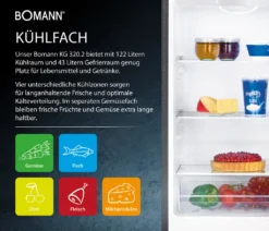 Bomann Kühl-/Gefrierkombination KG 320.2 Schwarz 175 Liter 15 Bomann Kühl-/Gefrierkombination KG 320.2 Schwarz 175 Liter -Kaufland Verkäufe 58d73bdf78d33450f64f18fb748ce805