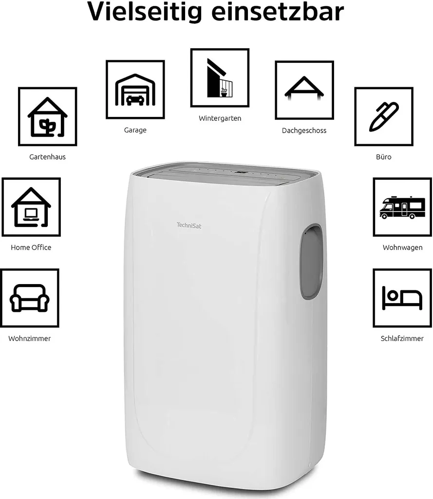 TechniSat Technipolar 1 Monoblock Klimagerät 4in1 Kühlen Heizen Ventilation Entfeuchten 14 TechniSat Technipolar 1 Monoblock Klimagerät 4in1 Kühlen Heizen Ventilation Entfeuchten – Bild 12