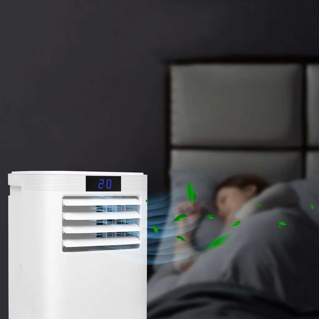 EINFEBEN Mobile Klimaanlage Klimagerät Eco R290, 5in1 WiFi Mobil Und Leise Mit Abluftschlauch & Fernbedienung, Kuehler & Entfeuchter Für Raeume Bis 38°C, Mobile Kuehlung Für Wohnung Und Büro, 9000 BTU Klimaanlagen 7 EINFEBEN Mobile Klimaanlage Klimagerät Eco R290, 5in1 WiFi Mobil Und Leise Mit Abluftschlauch & Fernbedienung, Kuehler & Entfeuchter Für Raeume Bis 38°C, Mobile Kuehlung Für Wohnung Und Büro, 9000 BTU Klimaanlagen – Bild 5