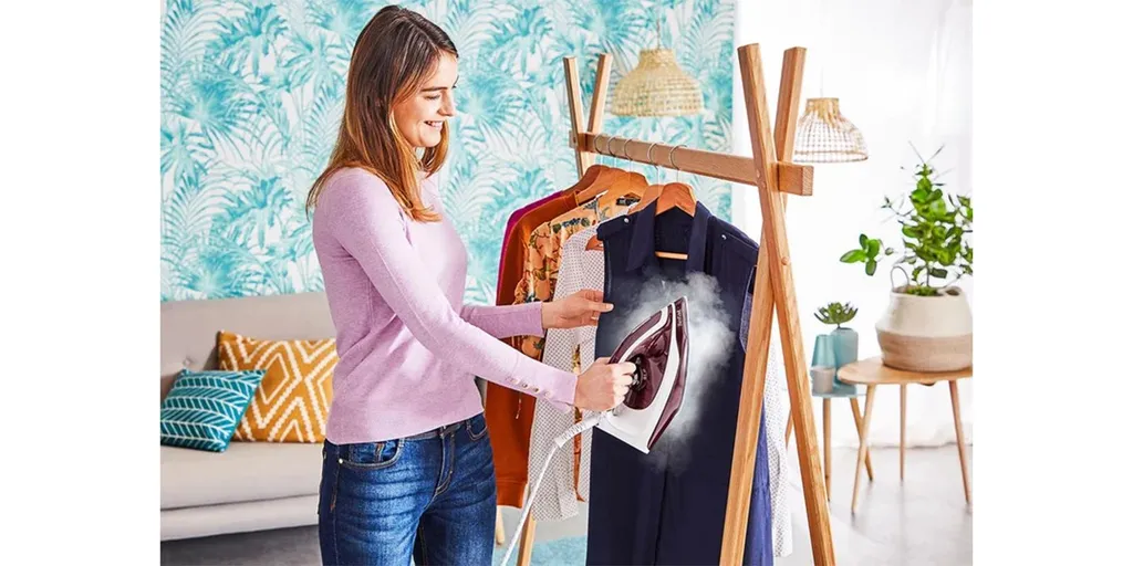 Tefal Dampfbügelstation SV6120 Express Essential Bügeleisen 7 Tefal Dampfbügelstation SV6120 Express Essential Bügeleisen – Bild 5