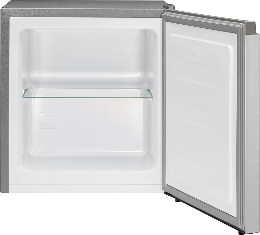 Bomann® Gefrierschrank, 34L Nutzinhalt, Mini Gefrierschrank Mit Herausnehmbarer Glasablage, Gefrierschrank Mit Wechselbarem Türanschlag & Stufenloser Temperaturreglung - GB 7246 Inox 5 Bomann® Gefrierschrank, 34L Nutzinhalt, Mini Gefrierschrank Mit Herausnehmbarer Glasablage, Gefrierschrank Mit Wechselbarem Türanschlag & Stufenloser Temperaturreglung - GB 7246 Inox – Bild 3
