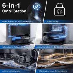 Ecovacs Deebot X1 Omni Saugroboter Wischfunktion Kamera 4 Reinigungsstufen 0,4 L 33 Ecovacs Deebot X1 Omni Saugroboter Wischfunktion Kamera 4 Reinigungsstufen 0,4 L -Kaufland Verkäufe 59b722628cdd4237891aff23543de0db