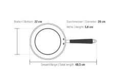 COOLINATO Bratpfanne 28cm Aus Edelstahl – Beschichtet -Kaufland Verkäufe 59ecf9d3d5d14f9016cf7fd39d7ea054