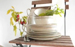 Mäser 931371 Nottingham Vintage Tafel-Service Für 4 Personen Mit Speiseteller Und Suppenteller Im Retro-Look, Steinzeug, Beige, 8-teilig (1 Set) -Kaufland Verkäufe 5a0c73e917fa9becb3d4af77cb671194