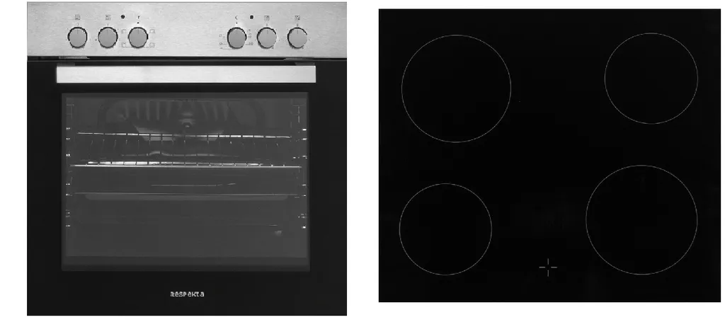 Respekta Backofen Einbauherd Glaskeramikkochfeld Herdset Edelstahl Grill Umluft 3 Respekta Backofen Einbauherd Glaskeramikkochfeld Herdset Edelstahl Grill Umluft