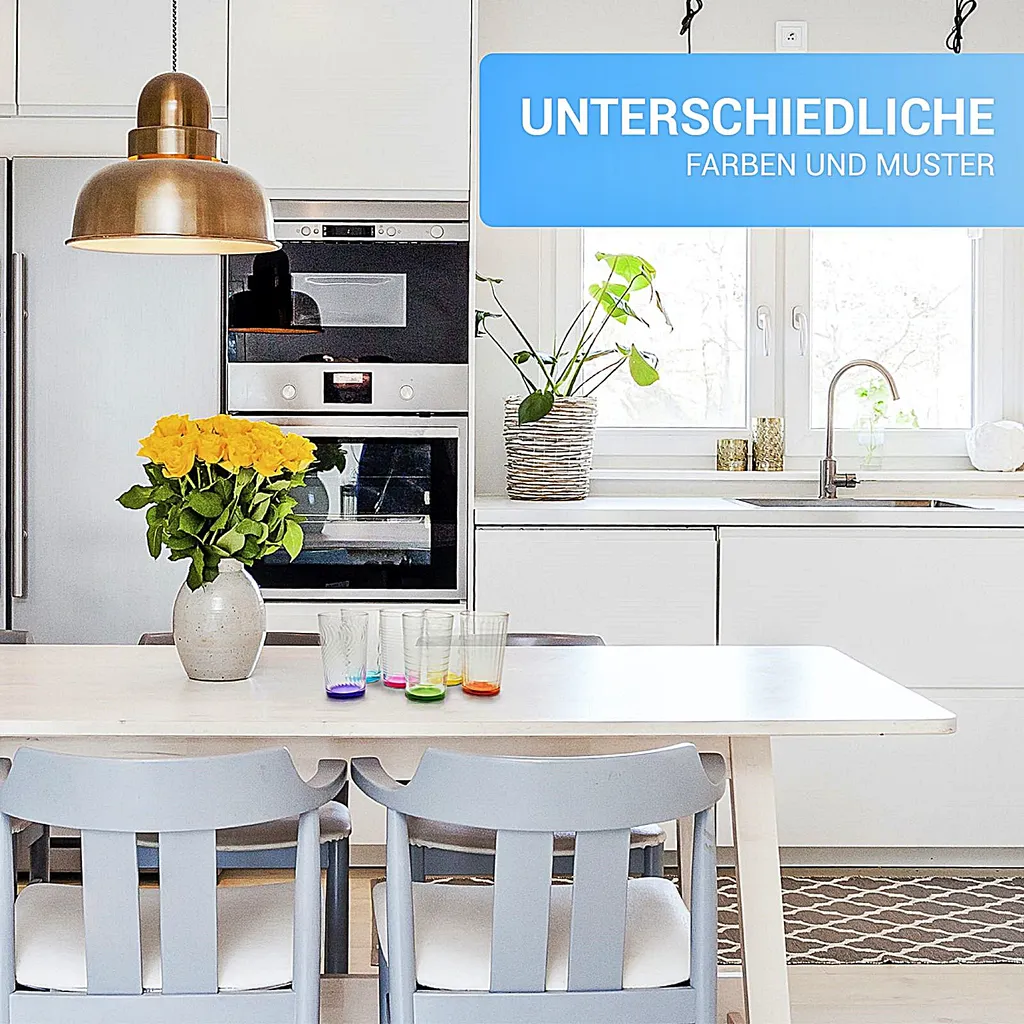 6 X Trinkglas Bunt Wasserglas Wassergläser Trinkgläser Glas Gläser Saftglas 7 6 X Trinkglas Bunt Wasserglas Wassergläser Trinkgläser Glas Gläser Saftglas – Bild 5