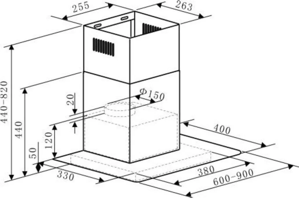 PKM Dunstabzugshaube Wandesse GS1-60CIXPH Edelstahl Mit Glasschirm 60 Cm 8 PKM Dunstabzugshaube Wandesse GS1-60CIXPH Edelstahl Mit Glasschirm 60 Cm – Bild 6