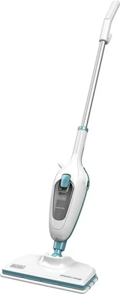 Black & Decker Black+Decker FSM13E1 Dampfbesen Steam Mop, Basic (Dampfreiniger Für Hygienische, Gründliche Sauberkeit, Abnehmbarer Stiel, Einfache Bedienbarkeit, Inkl. 1 Mikrofaser-Pad), 1300 W -Kaufland Verkäufe 5aa5a40c9b8014d9366820bf34b4580a