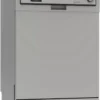 Sharp - QW-HX12F47ES-DE - Stand-Geschirrspüler - Silber - 60 Cm