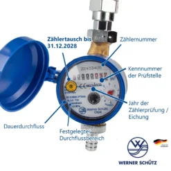JS SCHÜTZ Zapfhahnzähler 110 Mm Mit 3/4 Zoll Anschluss -Kaufland Verkäufe 5ac39499d6e04f37560877d9b0614aaa