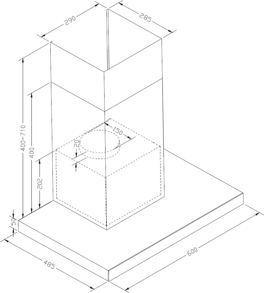 Respekta Dunstabzugshaube Kaminhaube Wandhaube Abzugshaube 60 Cm Glas LED EEKL A 5 Respekta Dunstabzugshaube Kaminhaube Wandhaube Abzugshaube 60 Cm Glas LED EEKL A – Bild 3