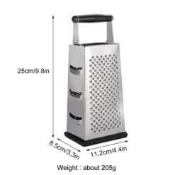 Edelstahl Käsereibe Antihaft Kistenreibe 4 Seiten Für Käse, Gemüse, Ingwer,Karotten -Kaufland Verkäufe 5c0dfffa4b97c96154755a59b5946fdb