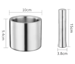 2er Set BAYLI Edelstahl Mörser Mit Stößel & Deckel - Massiver Gewürzmörser Für Die Küche - Bruchfeste Kräutermühle - Gewürzmühle Für Kräuter Und Gewürze - Tabletten Zerkleiner - Tablettenmörser 19 2er Set BAYLI Edelstahl Mörser Mit Stößel & Deckel - Massiver Gewürzmörser Für Die Küche - Bruchfeste Kräutermühle - Gewürzmühle Für Kräuter Und Gewürze - Tabletten Zerkleiner - Tablettenmörser -Kaufland Verkäufe 5c8aeafc0da7e395391f0f9738b8d25b