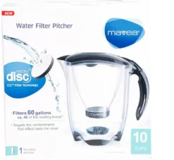 MAVEA Wasserfilter Pitcher 2,4 Liter Inkl.1 X Filter MicroDisc Kunststoff – Weiß / Schwarz -Kaufland Verkäufe 5cad1f80fd710e5ef12eca923b61d273