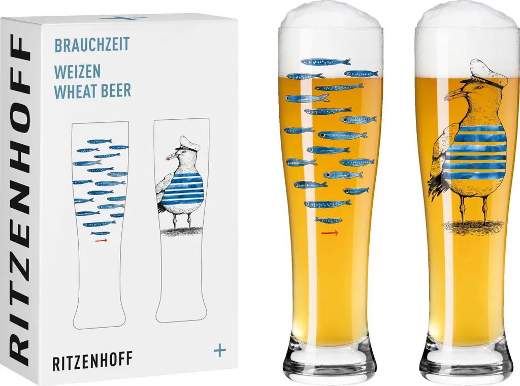 Brauchzeit Weizenbierglas-Set #13, #14 Von Daniela Garreton 3 Brauchzeit Weizenbierglas-Set #13, #14 Von Daniela Garreton