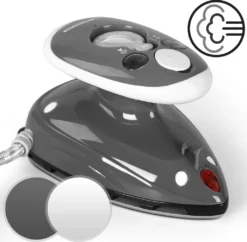 Jago® Mini Bügeleisen - Grau, 260-420 W, Antihaft Bügelsohle, Wassertank 40 Ml, 100-240 V Netzspannung Umschaltbar, Mit/ohne Dampf - Dampfbügeleisen, Reisebügeleisen 24 Jago® Mini Bügeleisen - Grau, 260-420 W, Antihaft Bügelsohle, Wassertank 40 Ml, 100-240 V Netzspannung Umschaltbar, Mit/ohne Dampf - Dampfbügeleisen, Reisebügeleisen -Kaufland Verkäufe 5d5fa58a5ec200c8d47a693b2f7abfd1