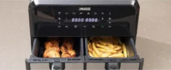 Princess 182074 Doppelkorb Heißluftfritteuse 2x 4 L 2x 1600 W Ohne-Öl Timer -Kaufland Verkäufe 5dfc1aed32e49e45687788580bb5aa57