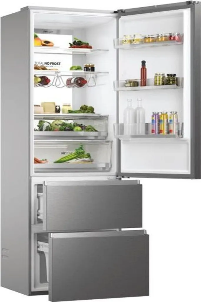 Haier HTW7720ENMP 3 Door Kühl Gefrier Kombination Mit Edelstahlfront WIFI CONNECTED 11 Haier HTW7720ENMP 3 Door Kühl Gefrier Kombination Mit Edelstahlfront WIFI CONNECTED – Bild 9