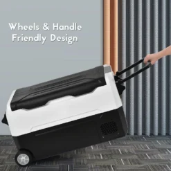 Merax Elektrisch Kühlbox Mit Kompressor 31.5L Schwarz, Mini Kühlschrank Tragbar Kühlleistung Bis -20° C, Gefrierbox 12/24 V Und 230 V Für Büro, Auto, Camping, Garten -Kaufland Verkäufe 5e1488582d95c3a06711437288f685e6